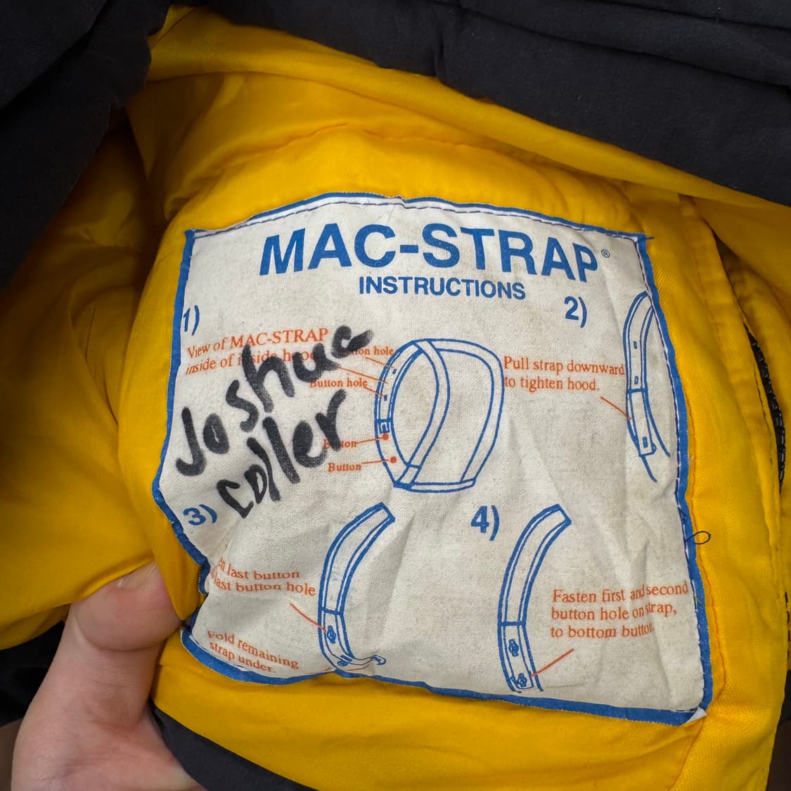 90s USA VINTAGE NHL 하키 점퍼 후면 빅로고 포인트 블랙 상품이미지8