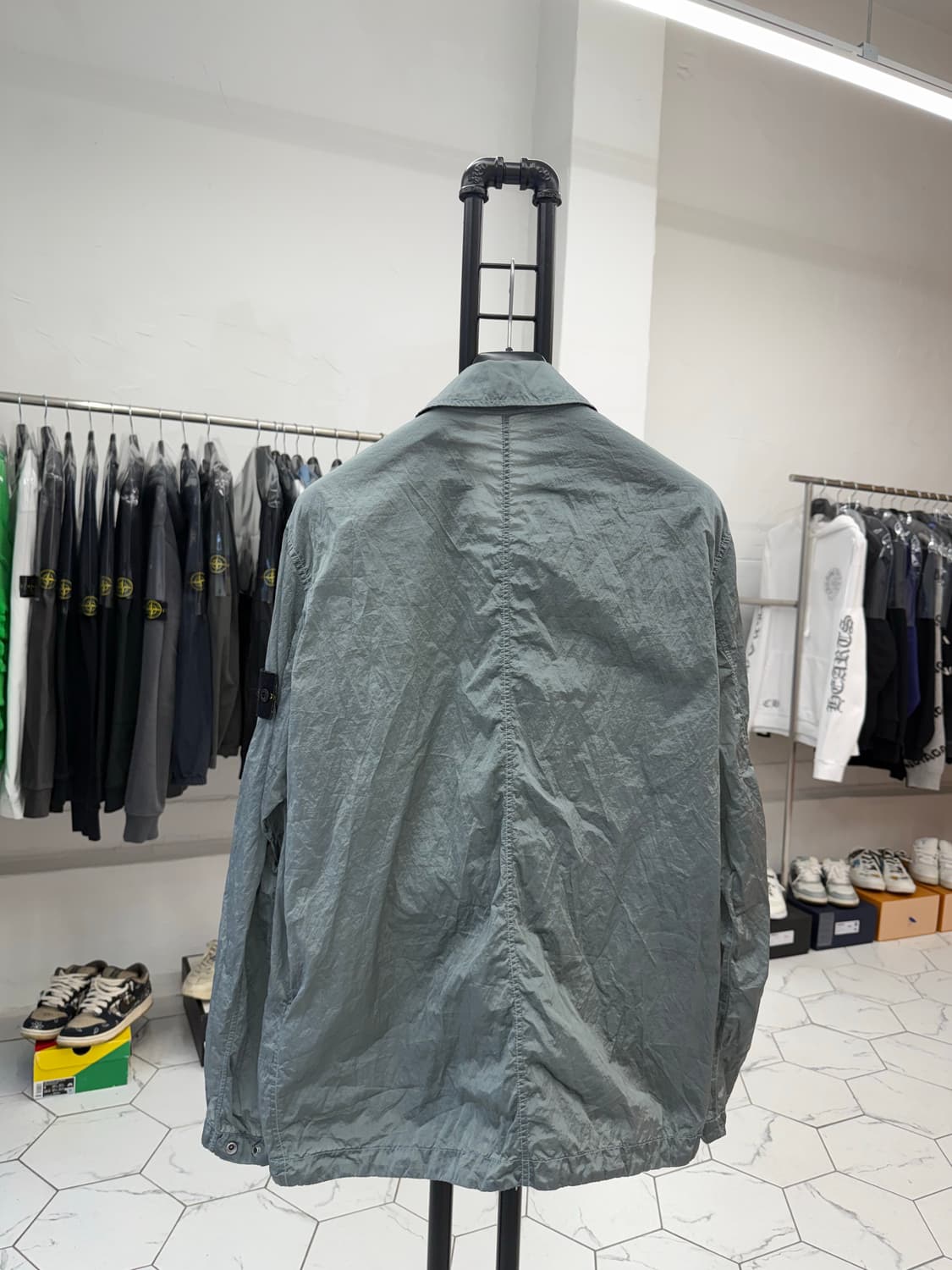 [XL] 스톤아일랜드 나일론 메탈 오버셔츠 상품이미지2