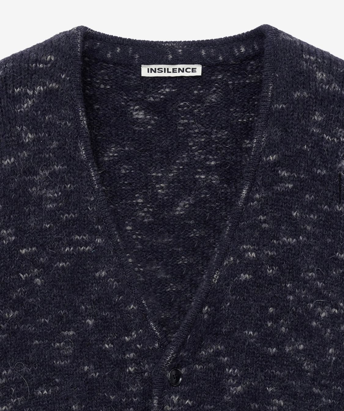 인사일런스 이탈리안 모헤어 믹스 카디건 DARK NAVY L사이즈 상품이미지5