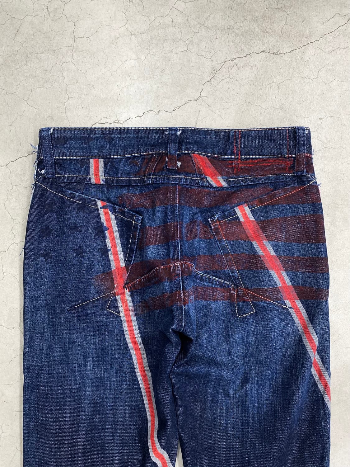 마리떼 프랑소와 저버 아메리칸 플래그 데님 팬츠 상품이미지5