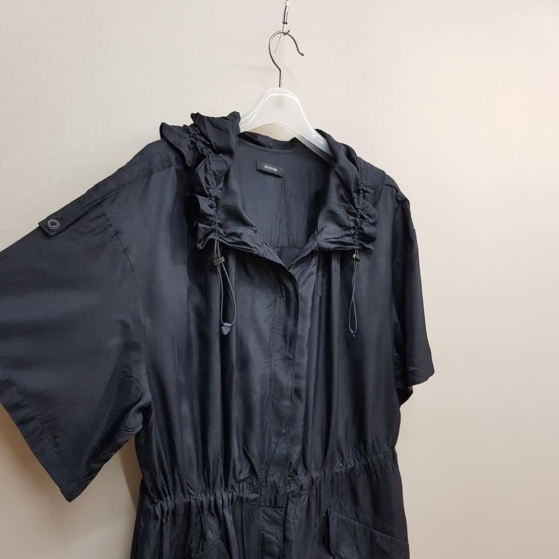 한섬 시스템 2021 후드 스트링 원피스 82-94-160사이즈 상품이미지2