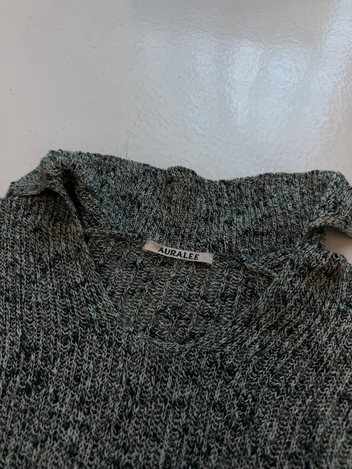 AURALEE 23SS Skipper polo cotton knit 상품이미지2