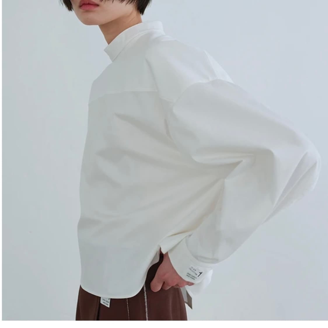 래코드 백워드 오버사이즈 셔츠 상품이미지1