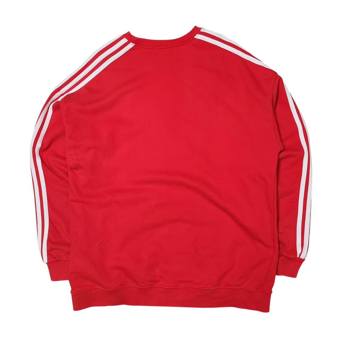 아디다스 오버핏 레드 맨투맨 스웻셔츠 상품이미지2