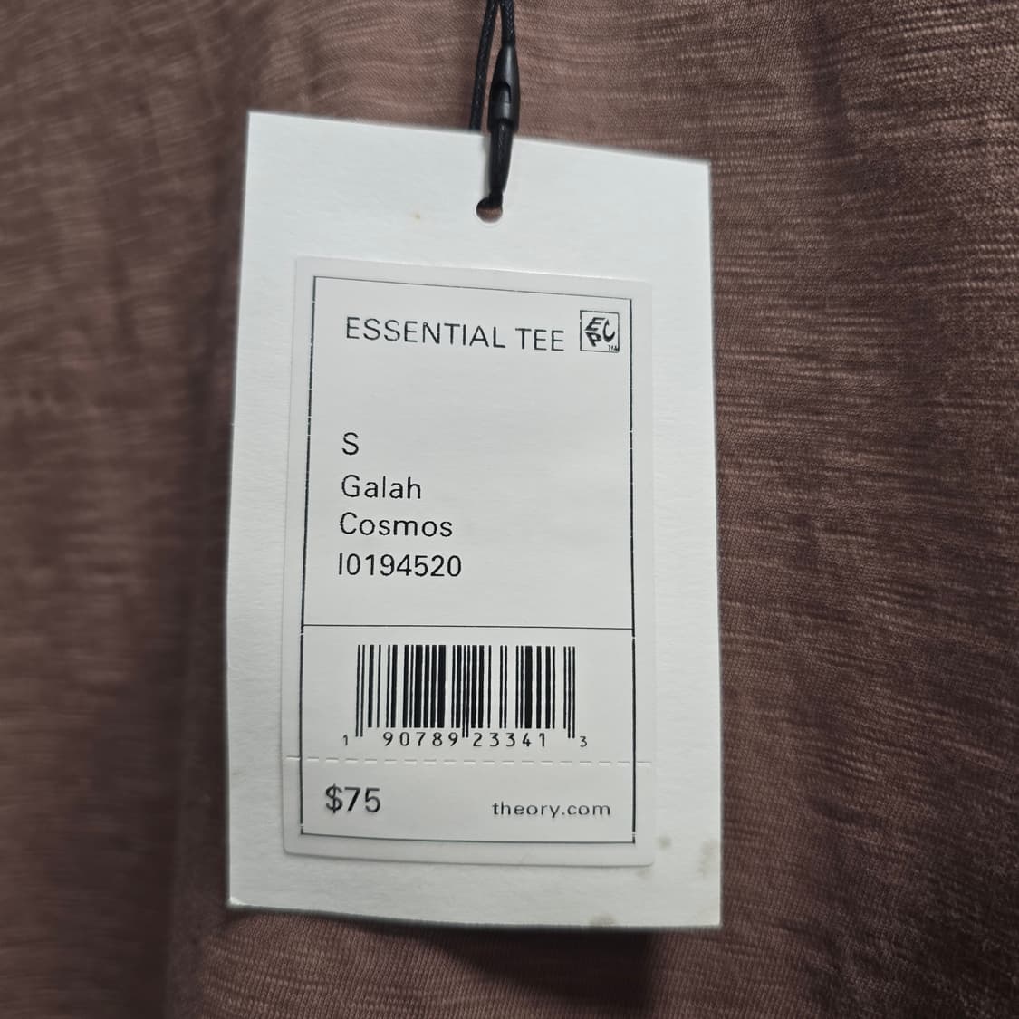 새제품]띠어리 에센셜 코스모스 티셔츠 /딮핑크/s 상품이미지3