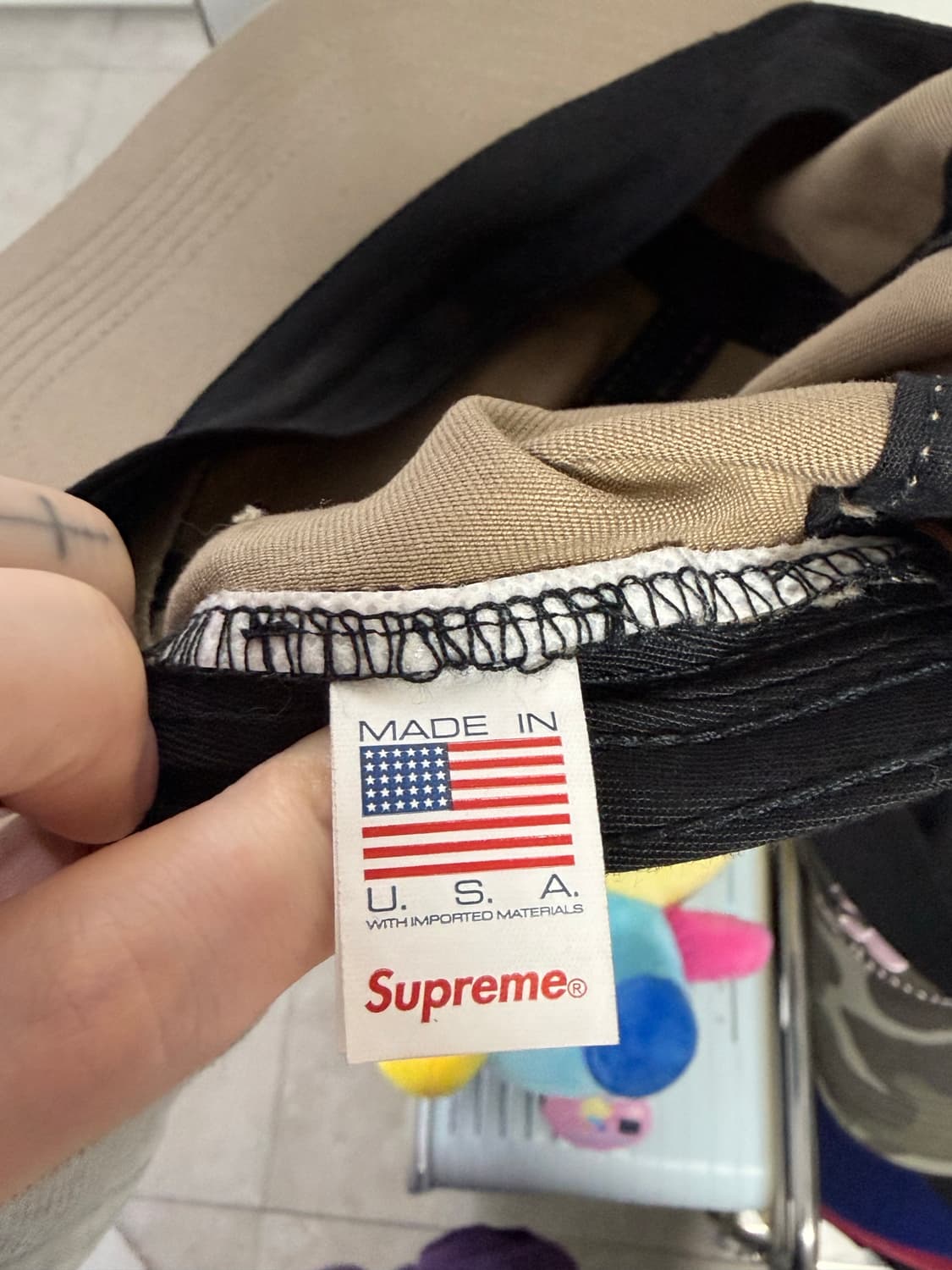 슈프림 박스 로고 캠프캡모자 상품이미지4