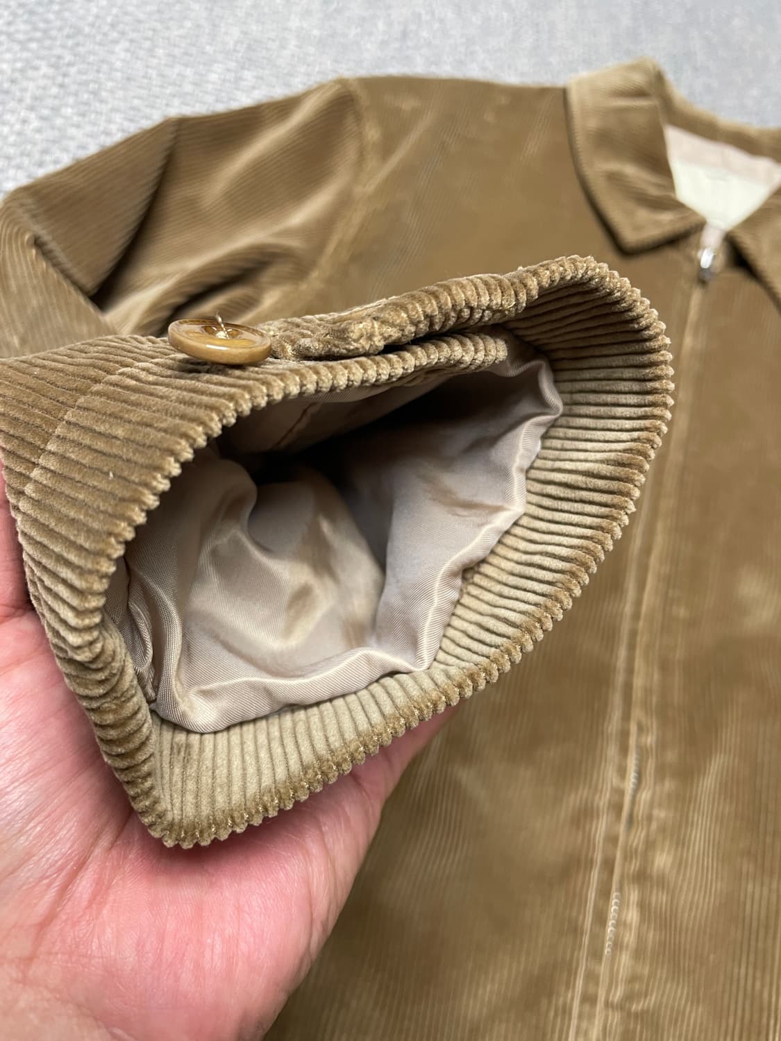 (1) 포터리 코듀로이 드리즐러 자켓 베이지 상품이미지6