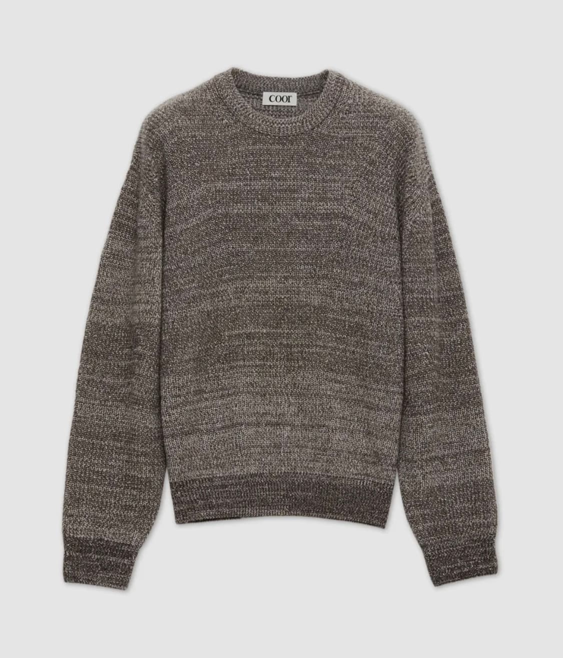 (새상품) 쿠어 캐시팝 트위드 크루넥 니트 상품이미지1
