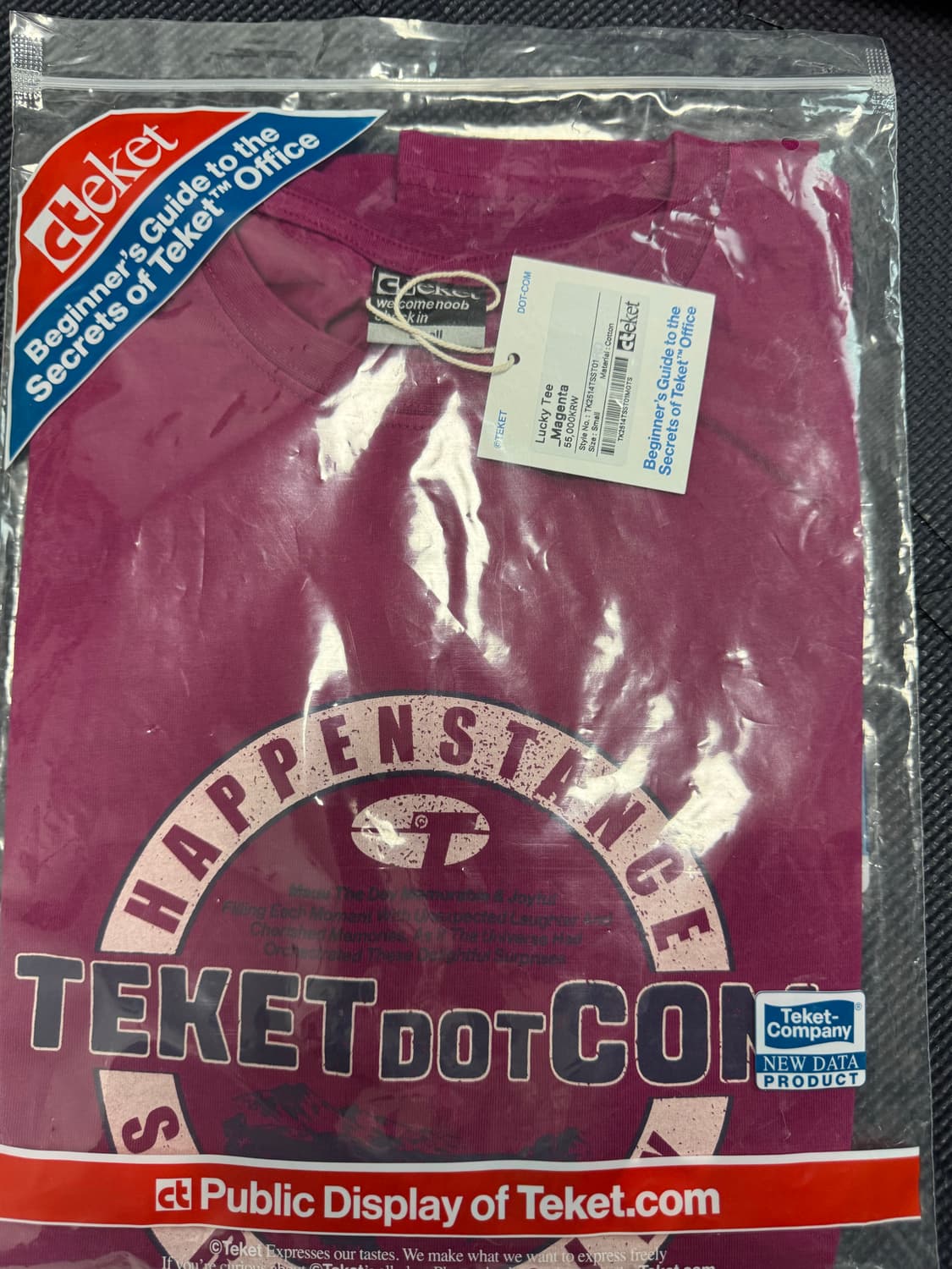 Teket 새상품 Lucky Tee Magenta S사이즈 상품이미지2