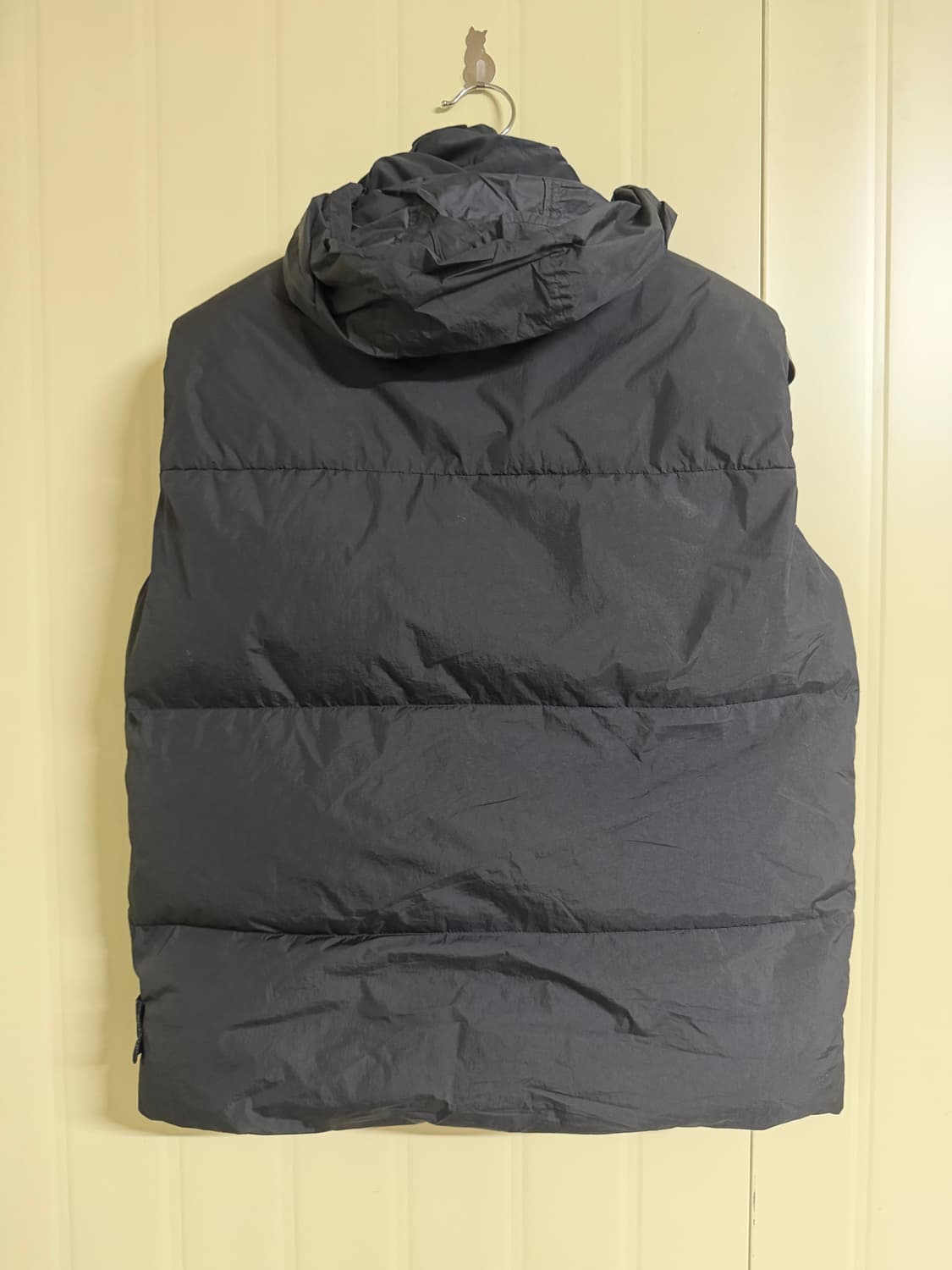 스톤아일랜드 크링클랩스 조끼패딩 블랙 L 상품이미지3