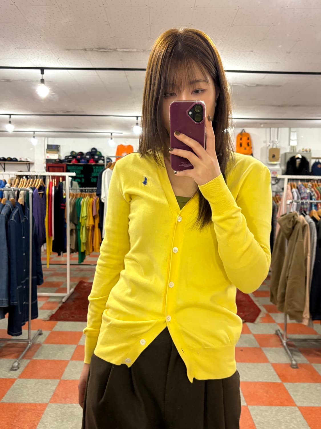 폴로 니트가디건 상품이미지1