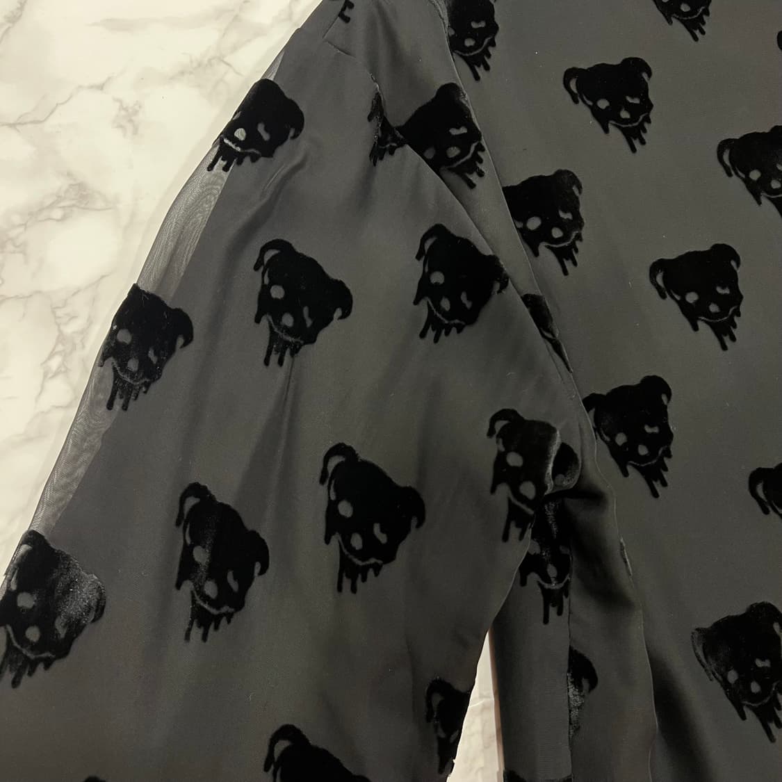 Push the button x 꼬르소꼬모 블라우스 상품이미지9