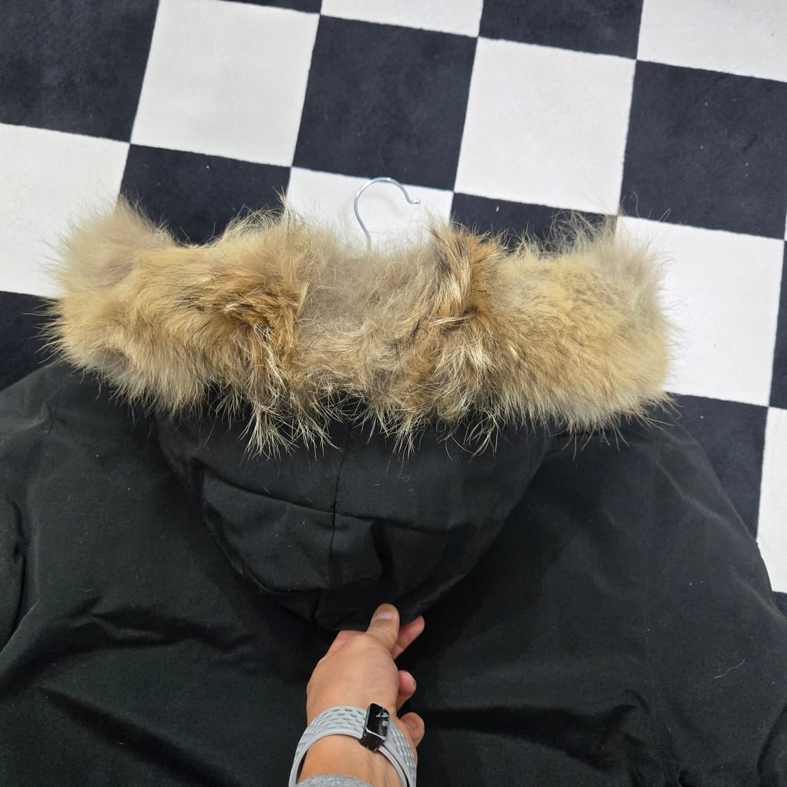 M 캐나다구스 익스페디션 다운자켓 블랙 상품이미지8