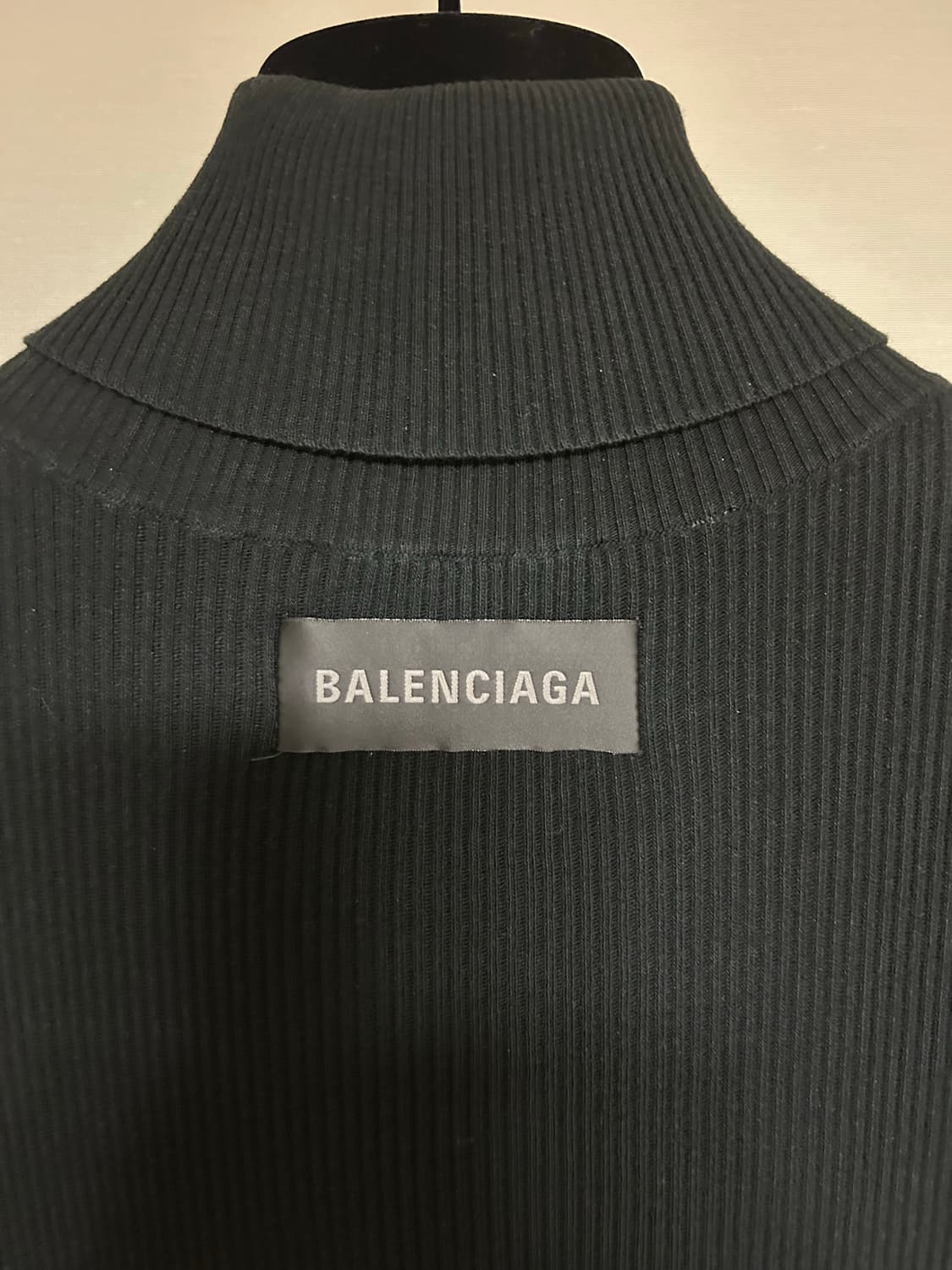 Balenciaga turtle neck mini dress 24ss 상품이미지3