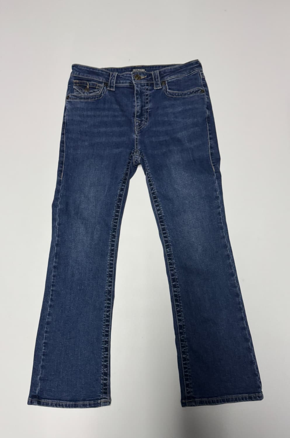 여성 트루릴리전 22년도 세미 부츠컷 데님팬츠 30.7인치 상품이미지1