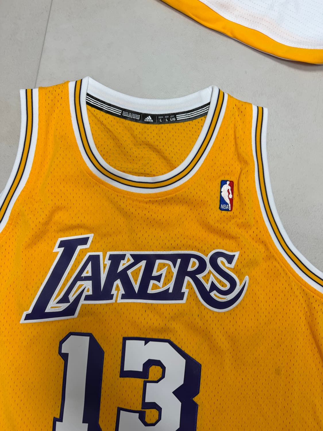 NBA LAKERS 농구 나시 미사용상품 L 아디다스 상품이미지2