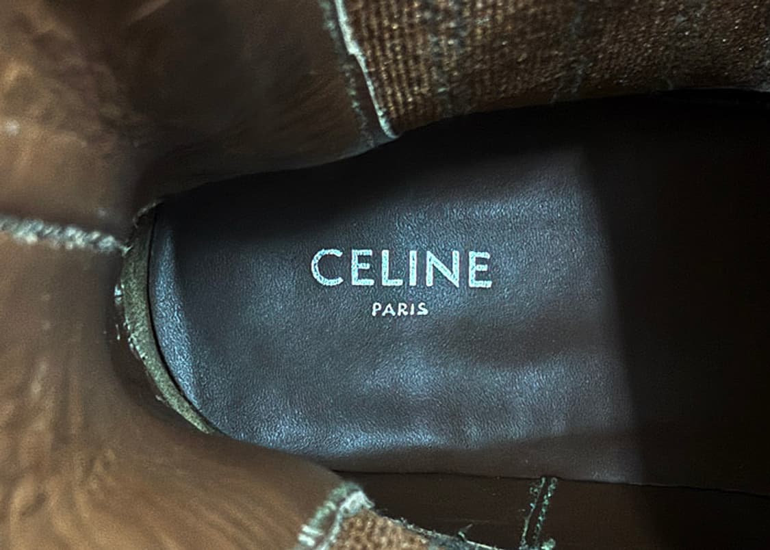 셀린느 메탈 토 크루저 첼시 부츠 상품이미지9