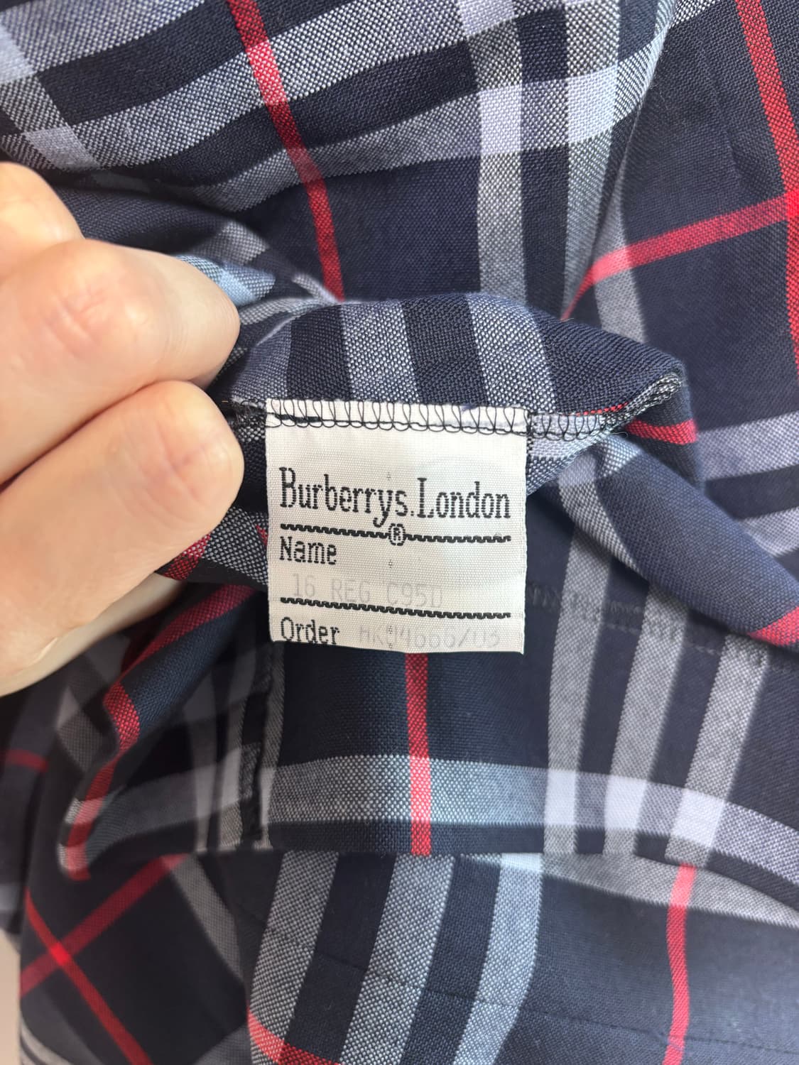 버버리 미디 스커트 상품이미지4