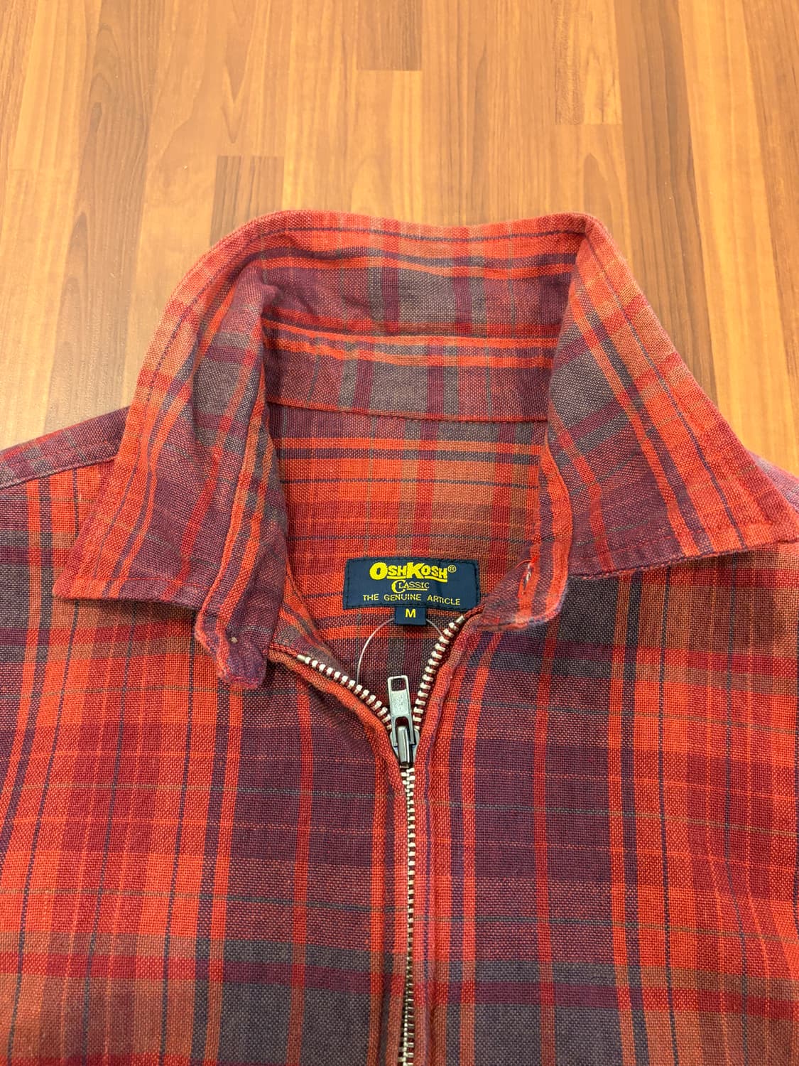 Oshkosh 오시코시 투포켓 체크 집업 셔츠 상품이미지9