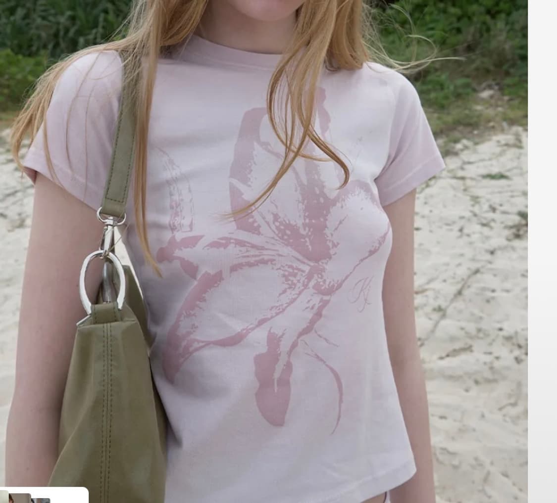 기준 Lily Blush Tee Dusty Pink 상품이미지3