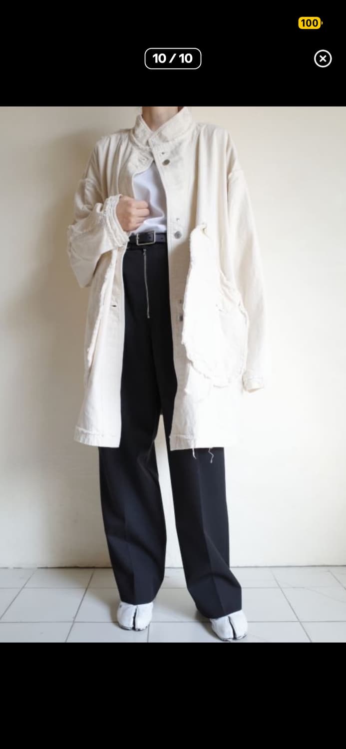 구합니다)Issuethings type27 리버시블 화이트 구매 상품이미지1