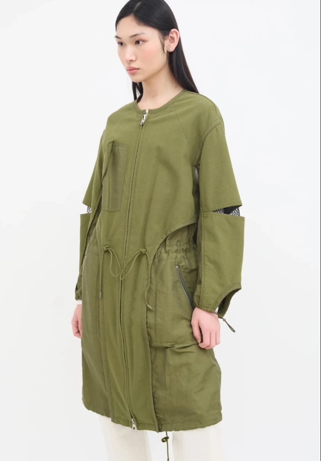 3.1 필립 림 그린 캔버스 아노락 롱코트 ~66 상품이미지2