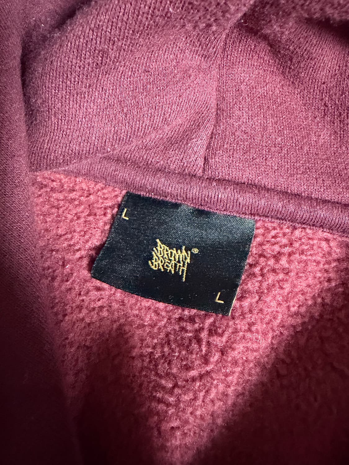 브라운브레스 버건디 후드 상품이미지5