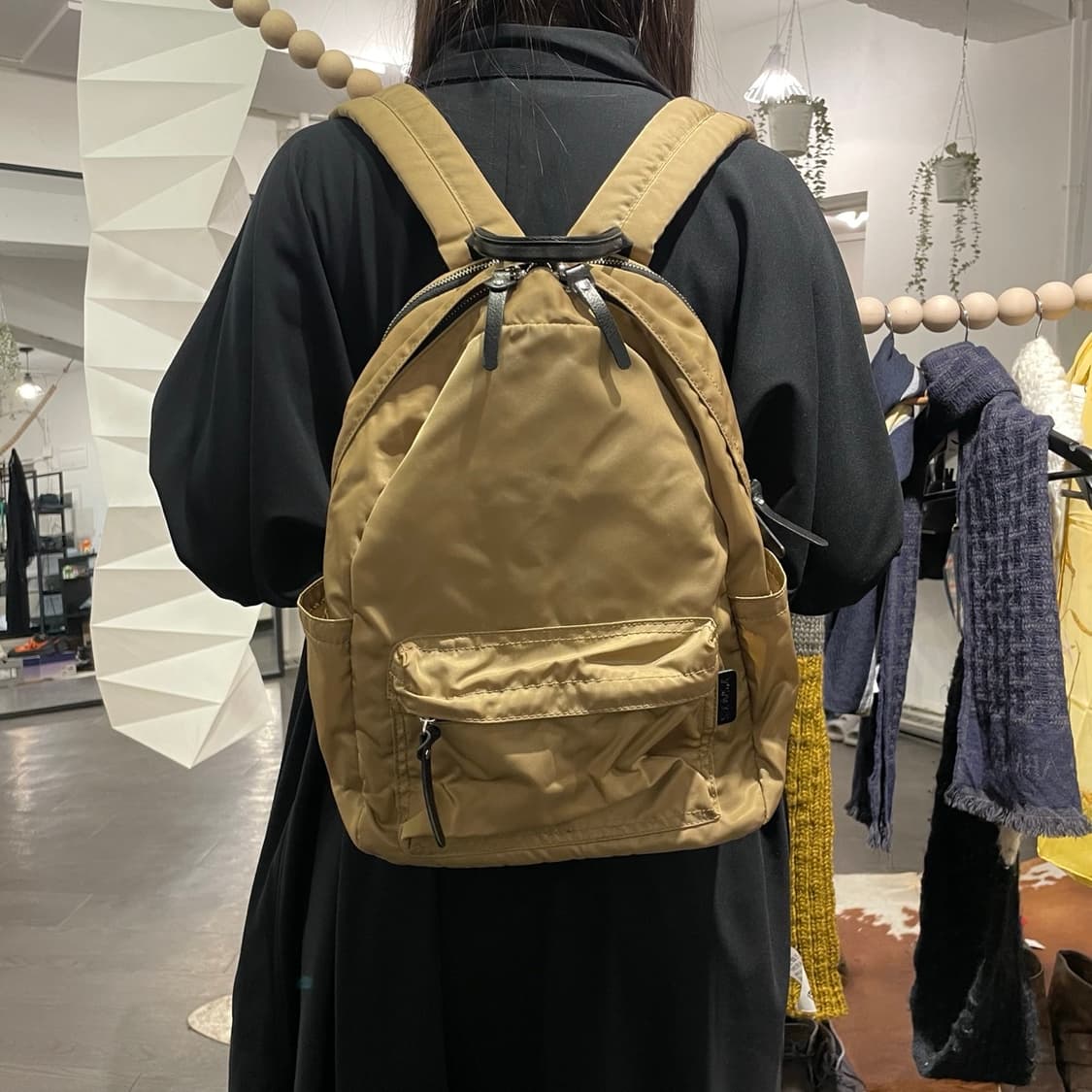 요지야마모토 나일론 백팩 상품이미지4