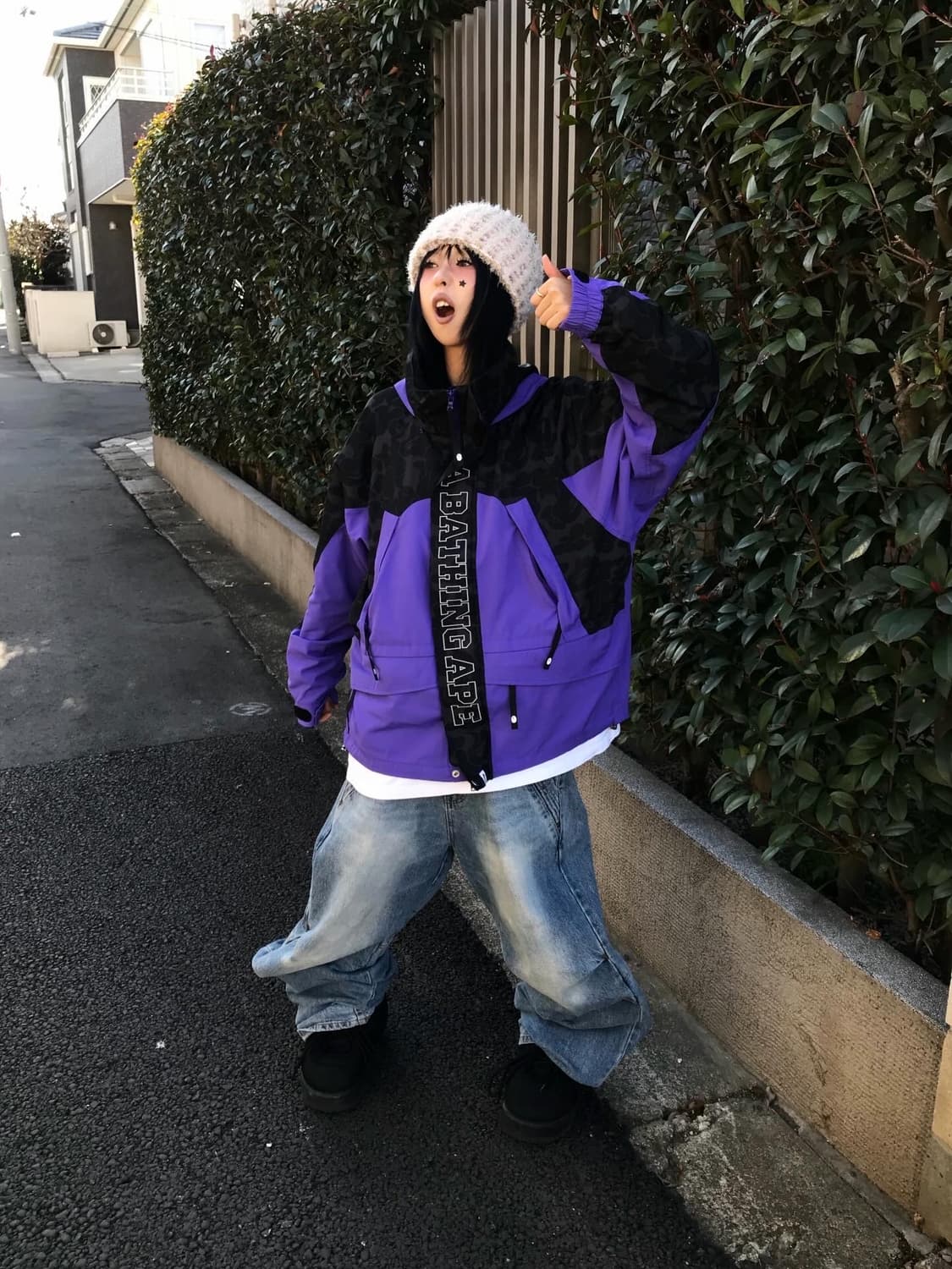 BAPE Camo Panel Snowboard Jacket ( 새상품 ) 상품이미지4