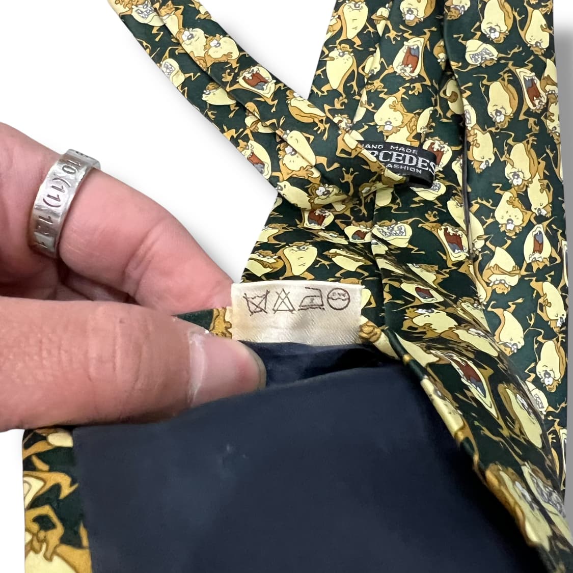  크리스찬 디올 패턴 실크 넥타이 y14334 상품이미지7