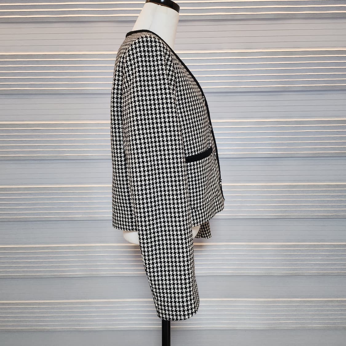 《새상품》MIXXO 트위드 자켓 가디건 상품이미지3