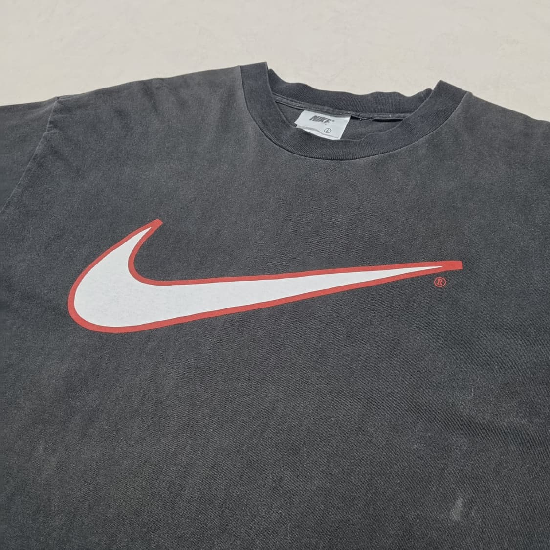 90S NIKE 빅스우시 반팔티 - L 상품이미지3