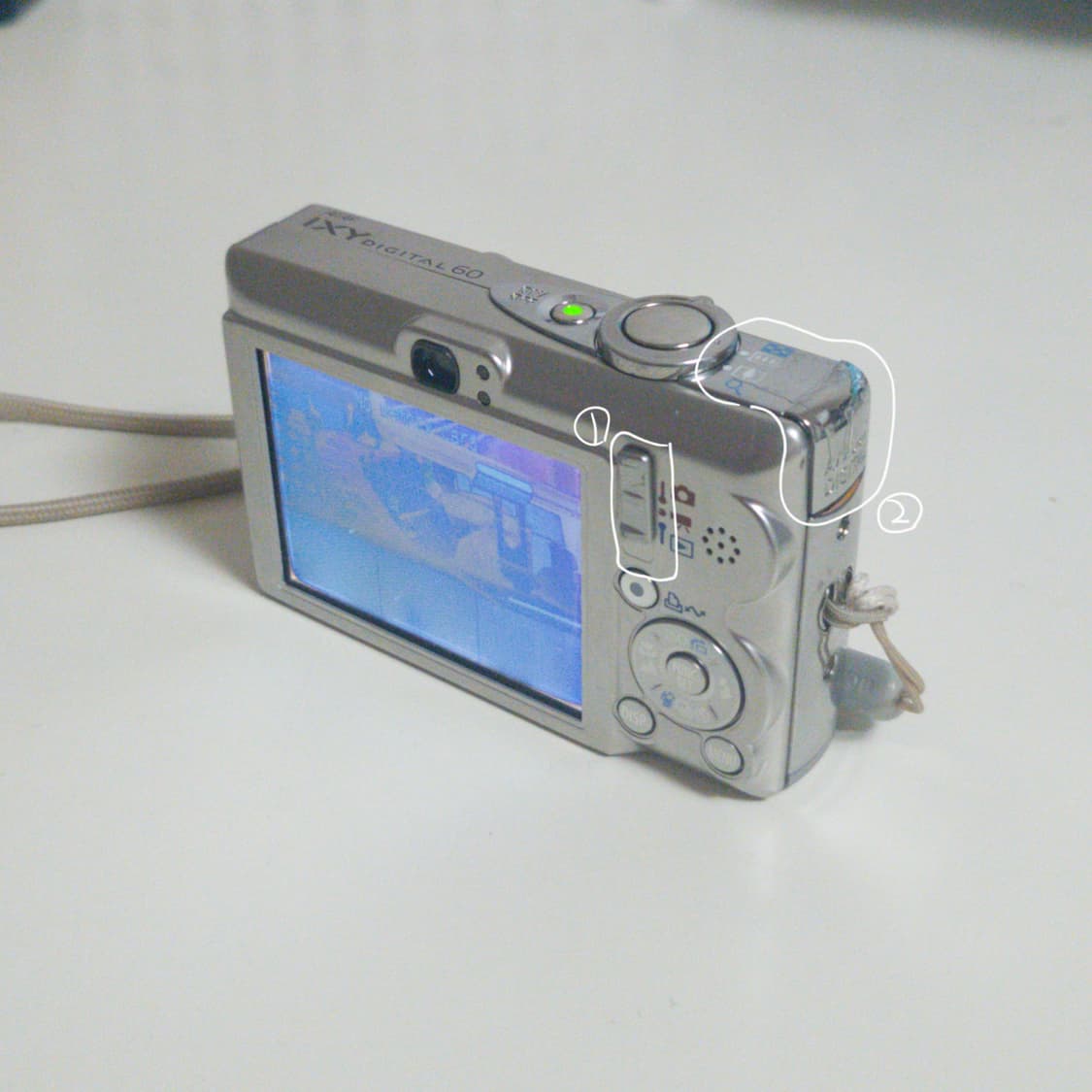 캐논 IXUS DIGITAL 55 디카 (작례O) 상품이미지3