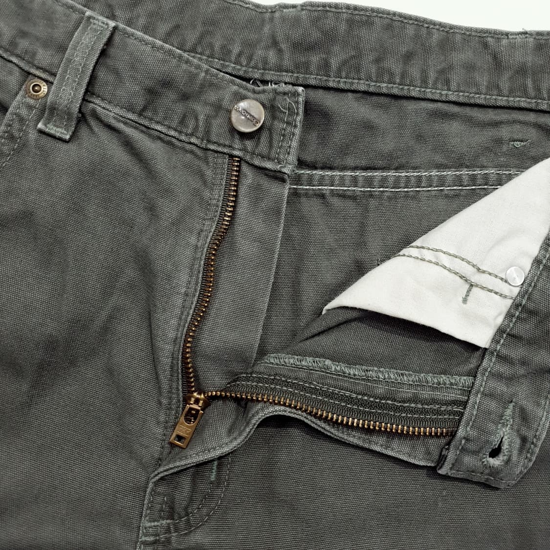 칼하트 더블니 모스그린 b188 34~36 루즈핏 경량버전 상품이미지6