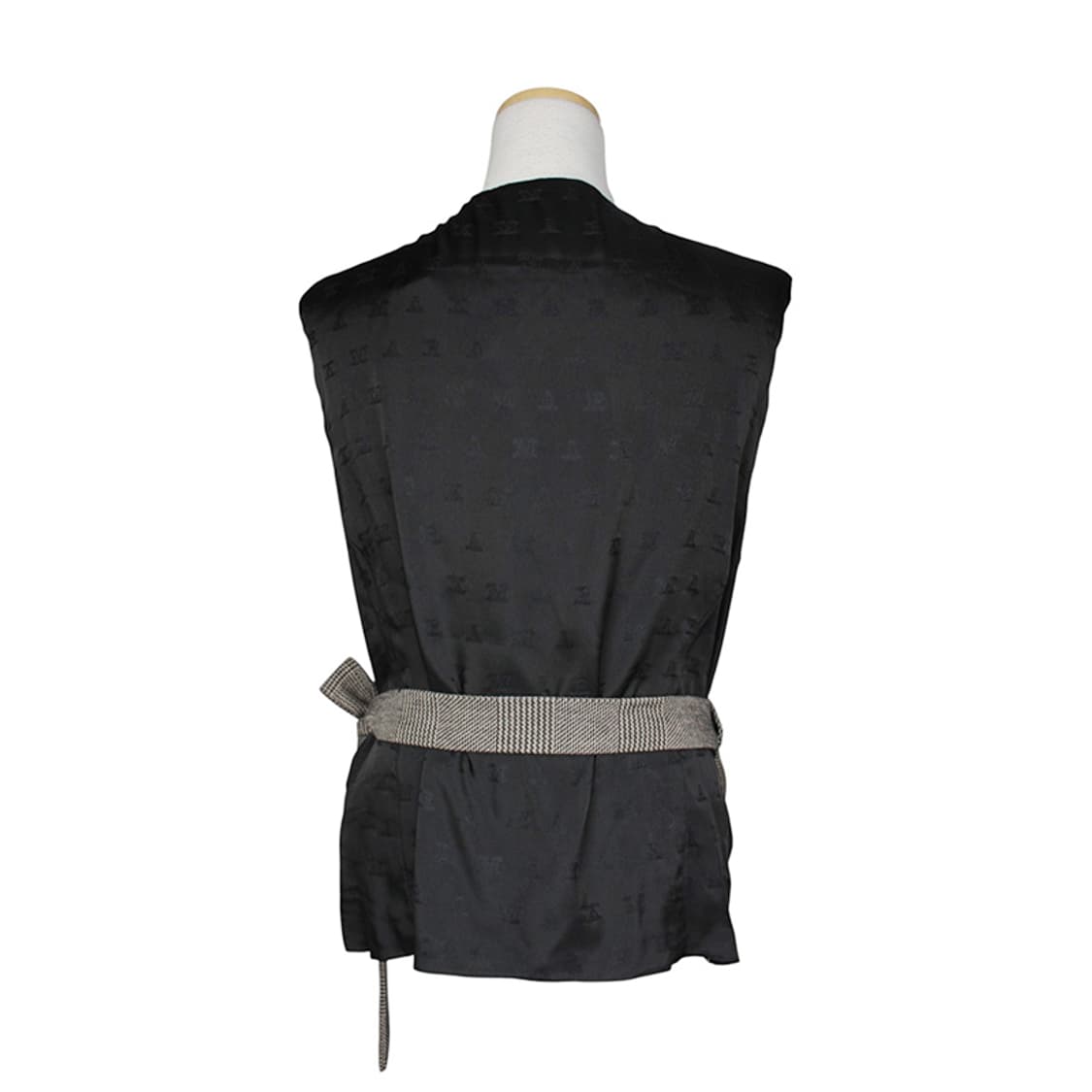 막스마라 하운드투스 체크 벨티드 베스트 66 상품이미지3