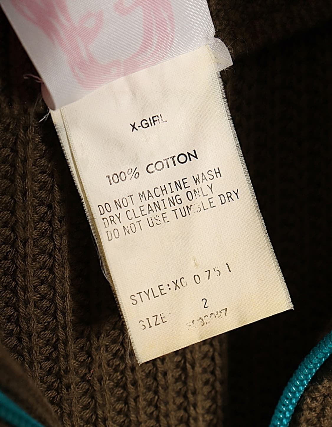 x-girl Knit ZIP-Up 상품이미지7