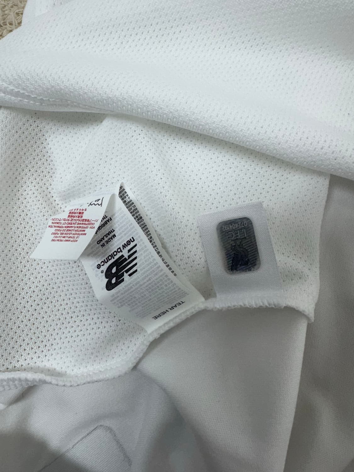 •Liverpool FC 19/20 어웨이 유니폼 (화이트) 상품이미지4