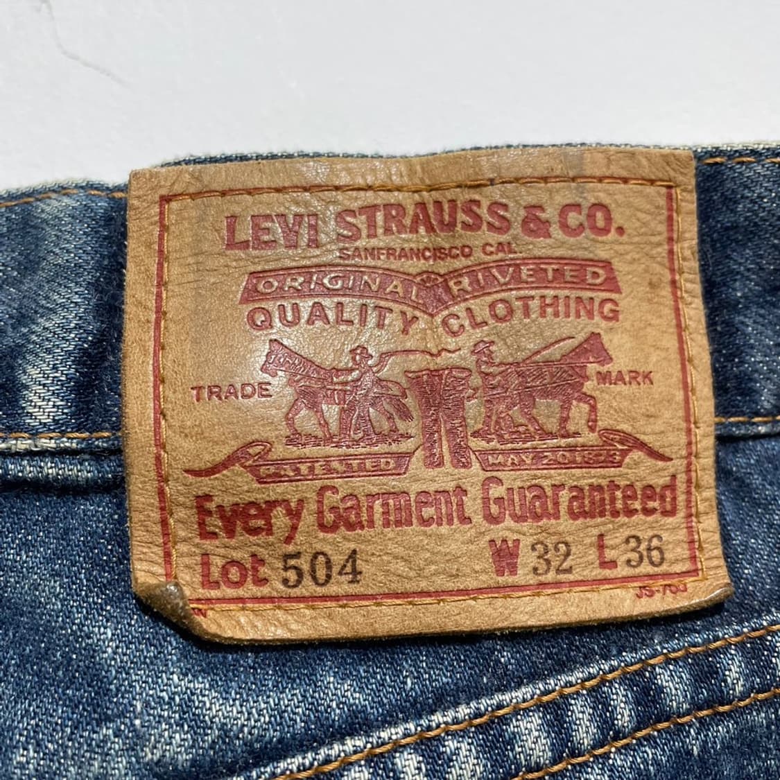 리바이스 504 데님팬츠 상품이미지5