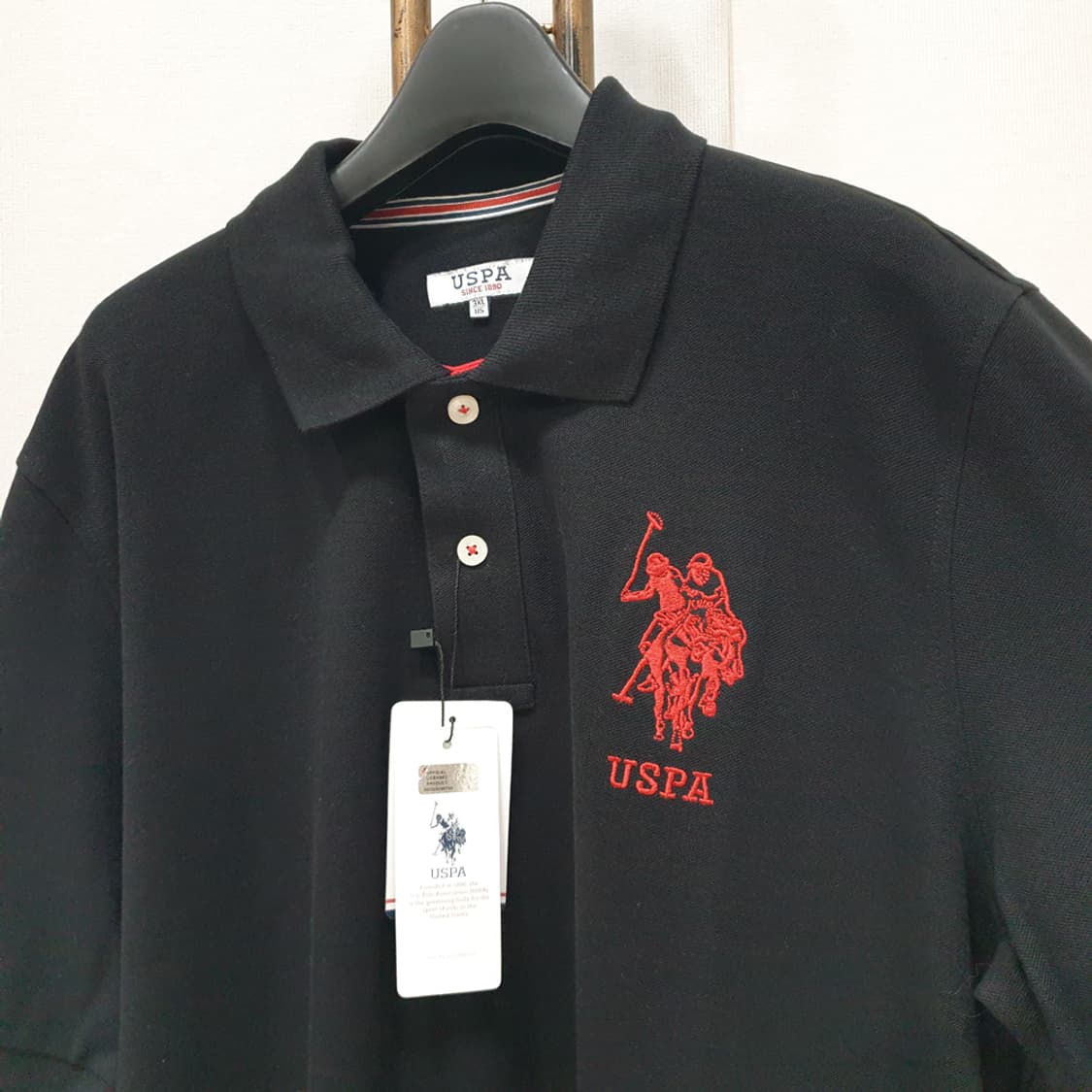 U.S. POLO ASSN 반팔 폴로 카라티 3XL 상품이미지2
