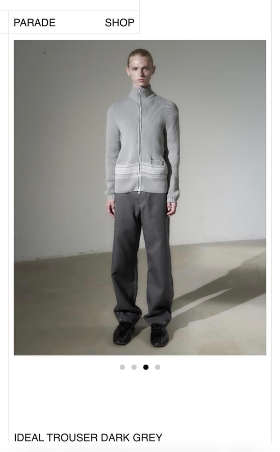 큐레이티드 퍼레이드 아이디얼 트라우저 상품이미지1