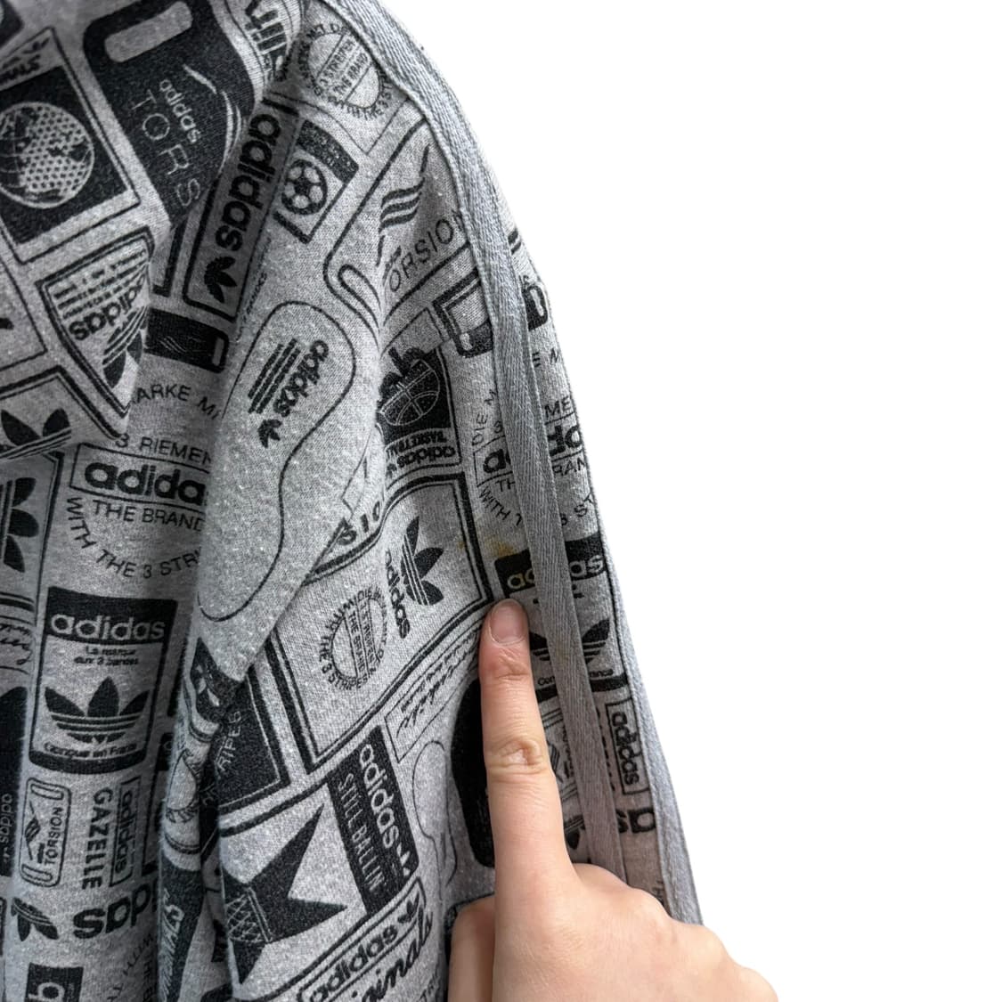 [M] 아디다스 그래픽 후드집업 상품이미지6