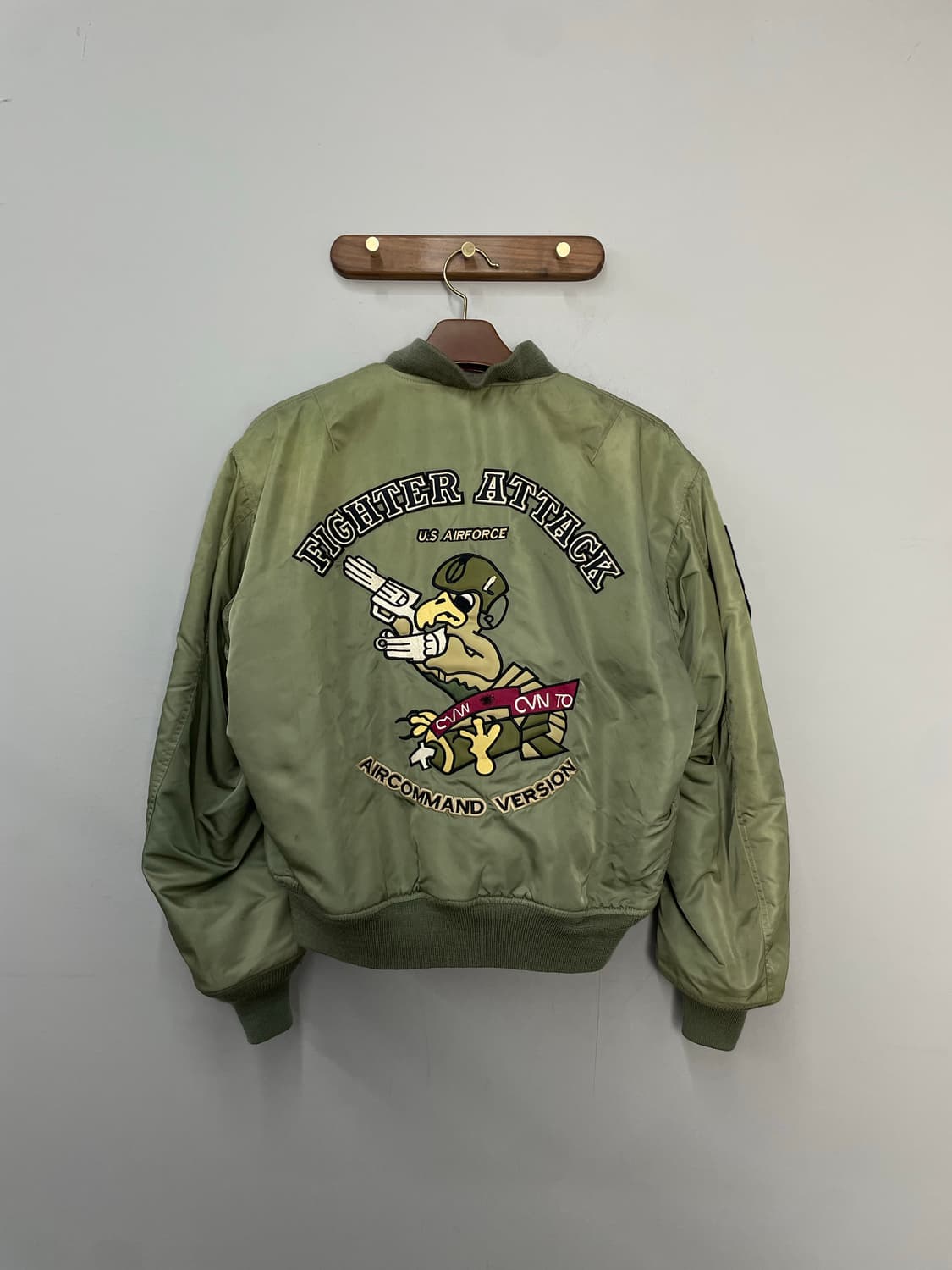 US에어포스 빈티지 MA-1 항공점퍼 H2344 상품이미지3