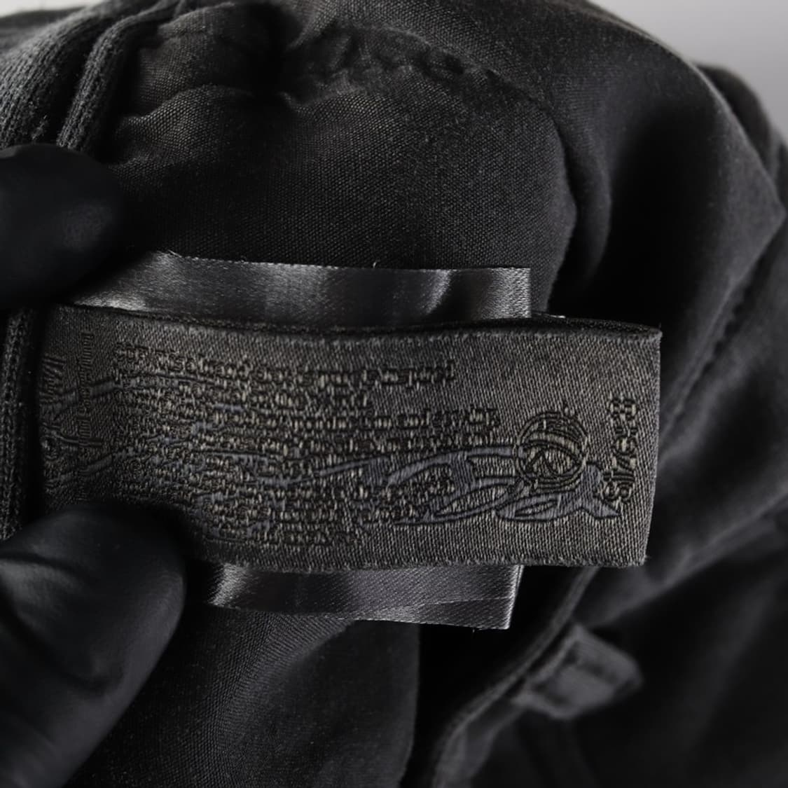 차콜 그레이 와이드핏 코튼 밴딩 팬츠 상품이미지6