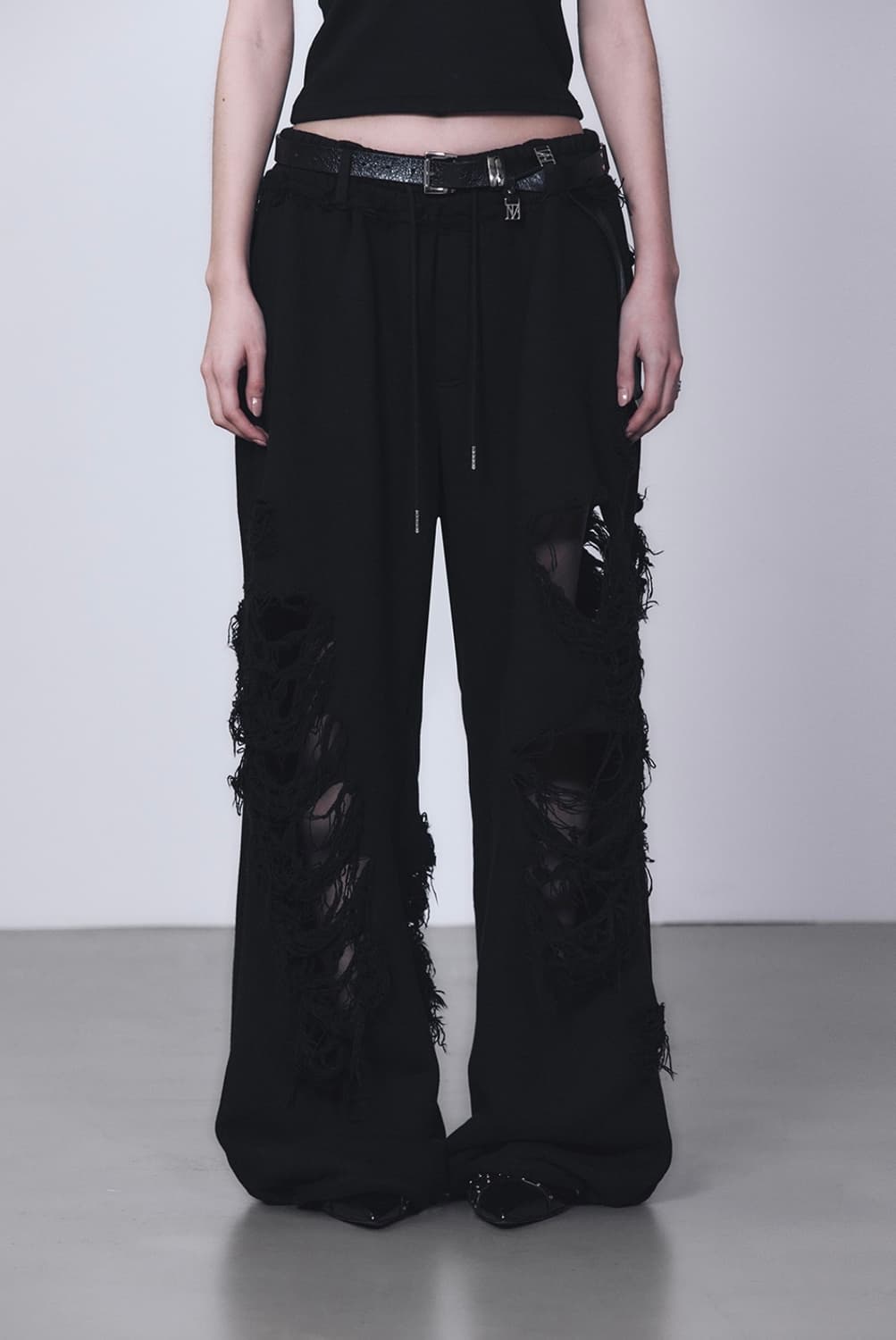 트리밍버드 데미지 스웻 팬츠 상품이미지1