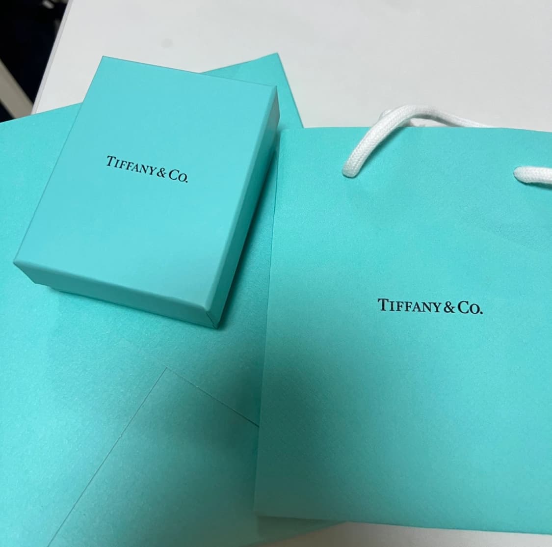 티파니앤코 리턴 투 티파니 블루 더블 하트 태그 펜던트 목걸이 상품이미지2
