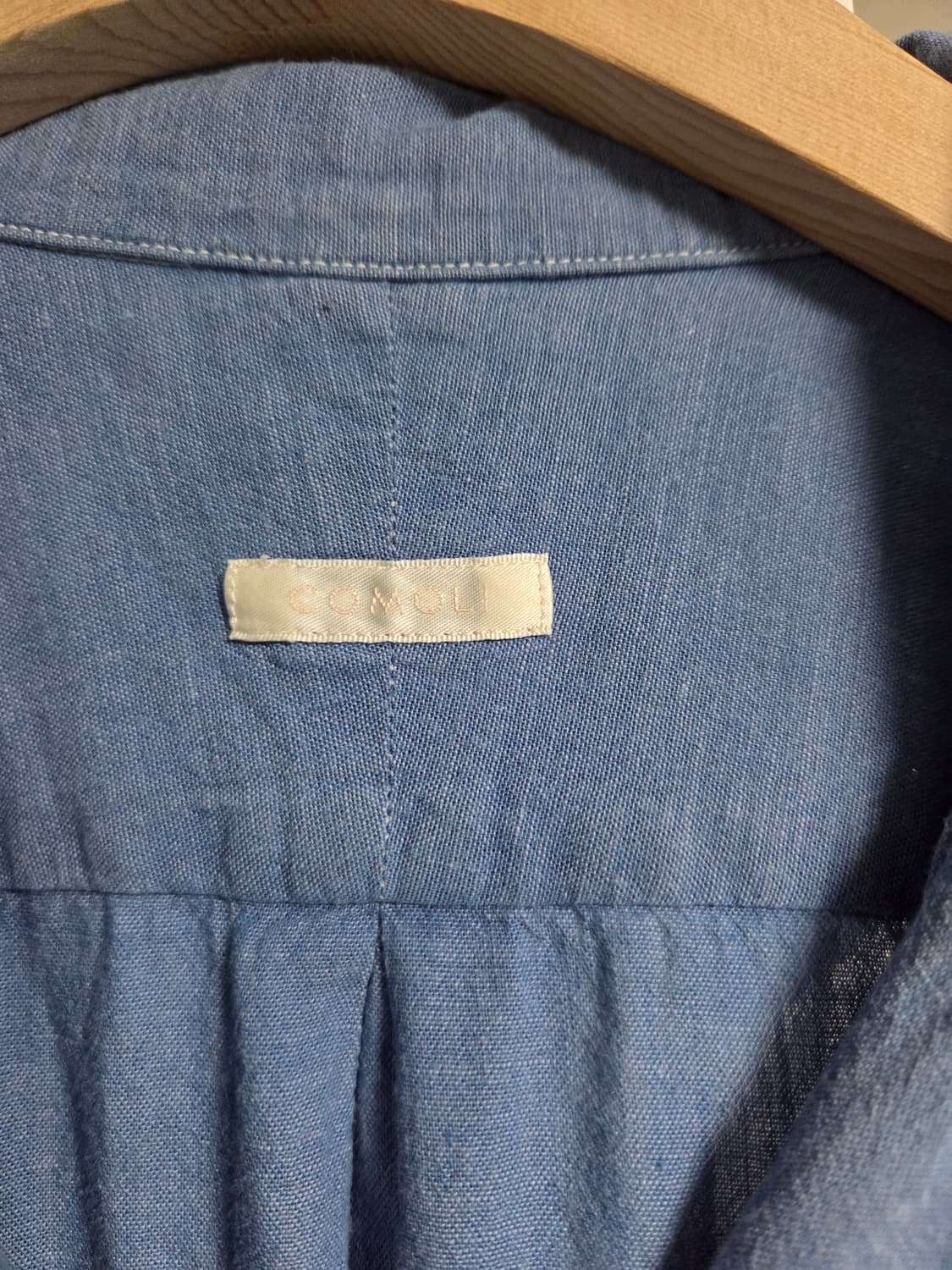 [2] 코모리 오픈 카라 셔츠 상품이미지2