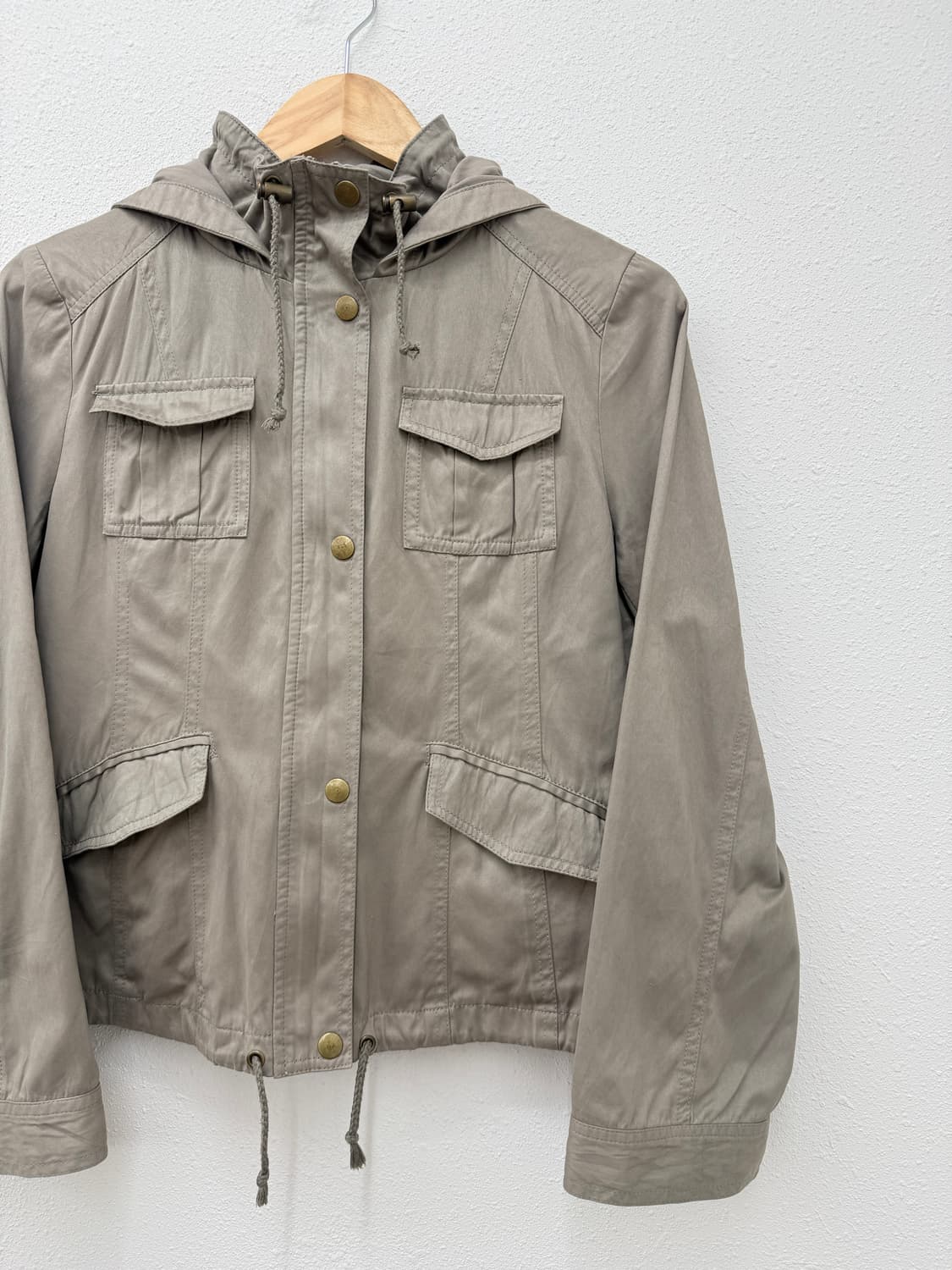 빈티지 KLEIN PLUS 베이지 후드 바람막이 상품이미지2