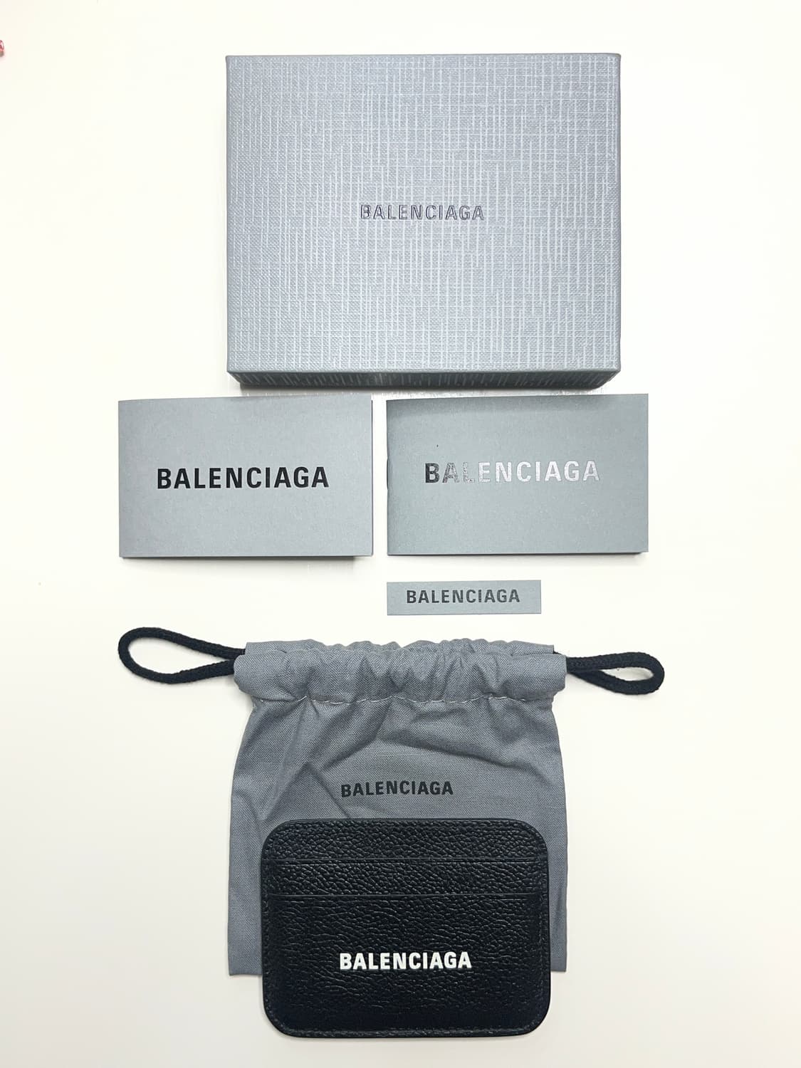 발렌시아가 그레이니 레더 카드 지갑 상품이미지2