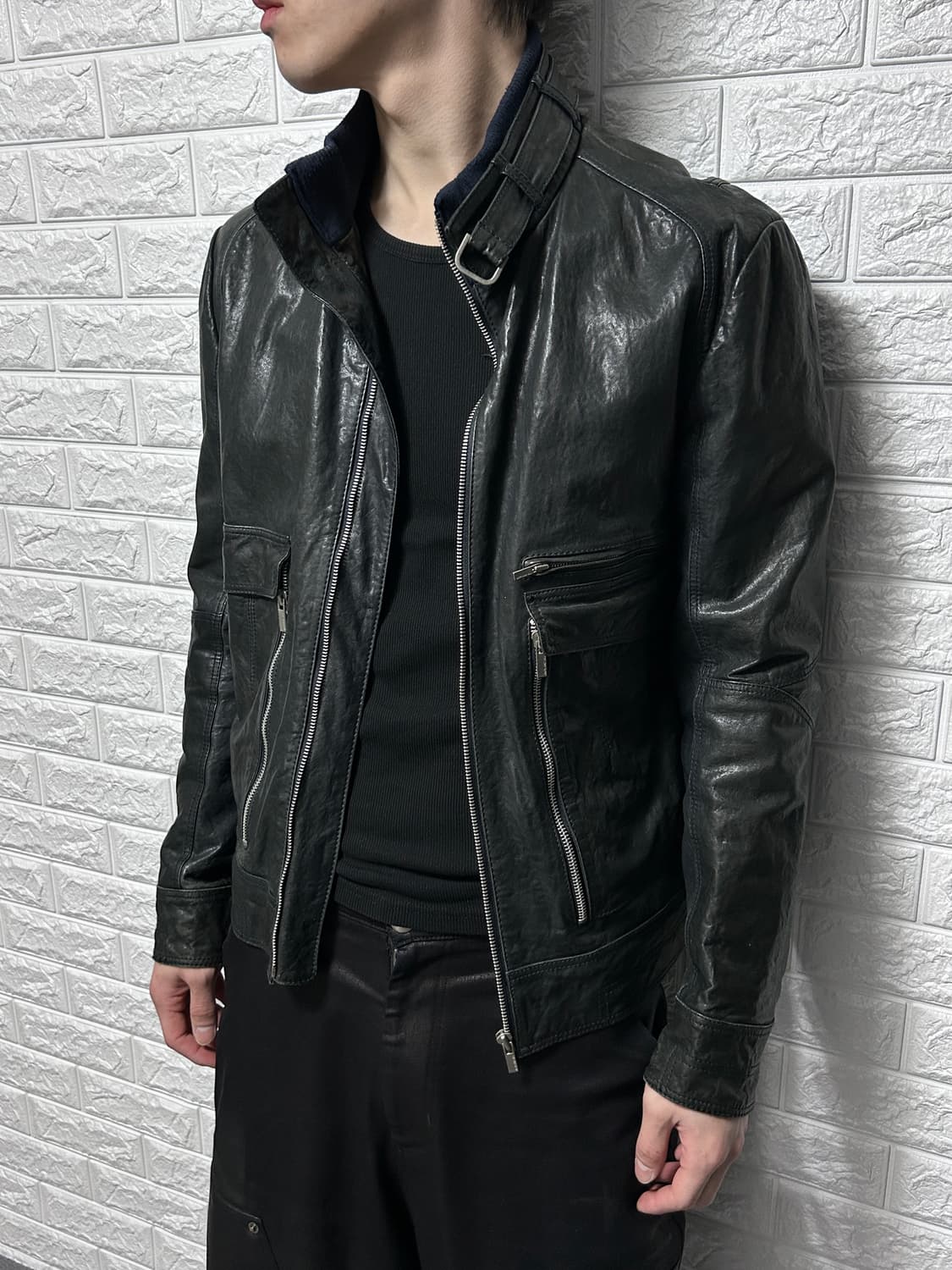 잭 앤 질 램스킨 레더 자켓 상품이미지1