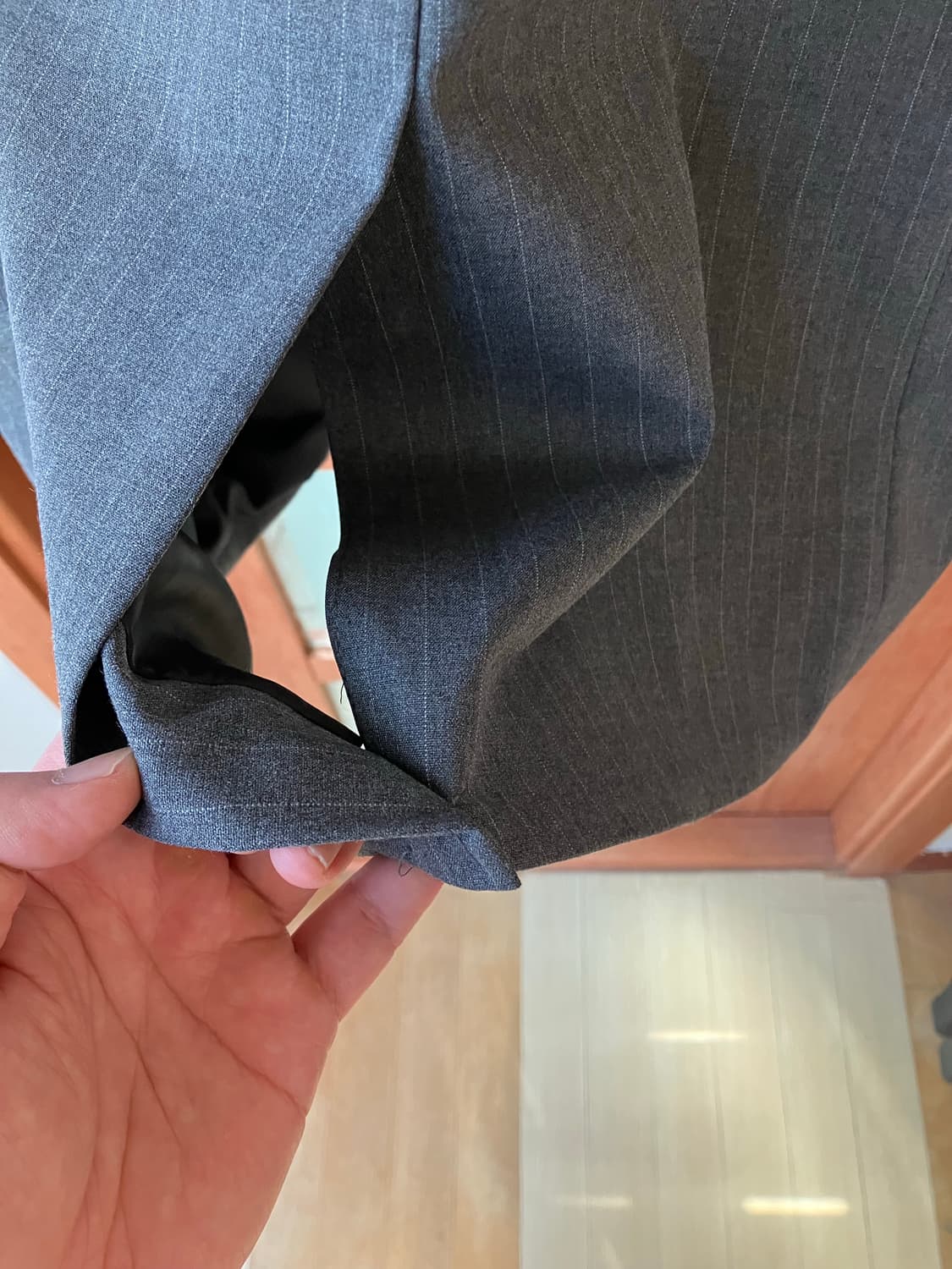 TNGT 핀스트라이프 더블 블레이저 105(새상품급) 상품이미지7